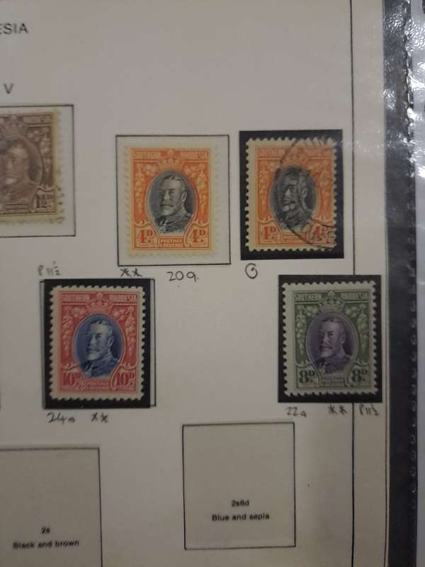 Southern Rhodesia - No Between 15 and 29