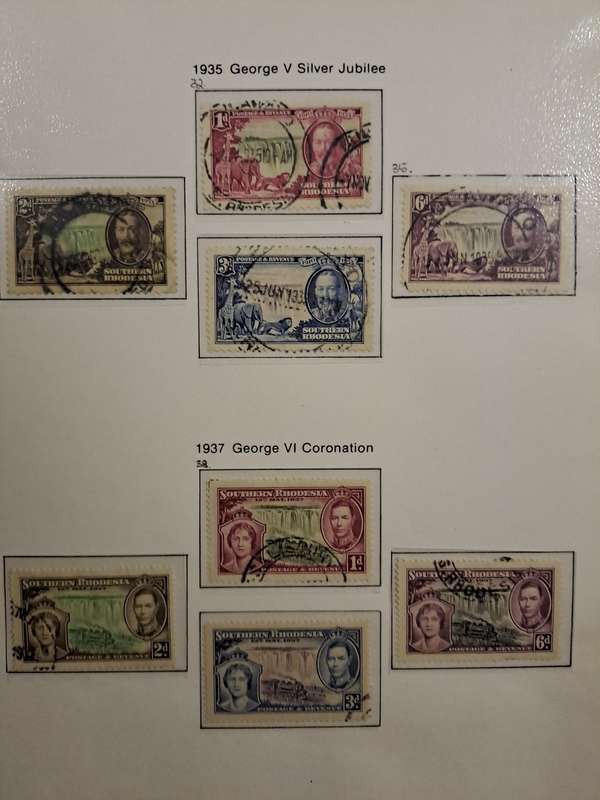 Southern Rhodesia - Silver Jubilee & Coronation - Reduced price