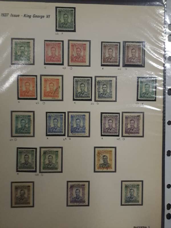Southern Rhodesia - No 42-54 - Reduced price