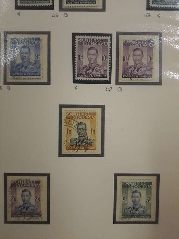 Southern Rhodesia - No 42-54 - Reduced price