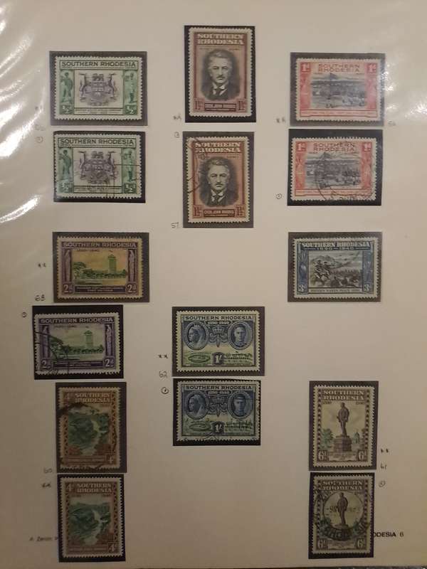Southern Rhodesia  - No 55-62 - Reduced price