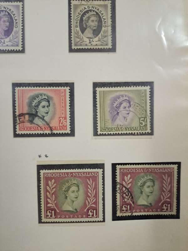 Rhodesia & Nyasaland - Set No 1- 15 - Reduced price