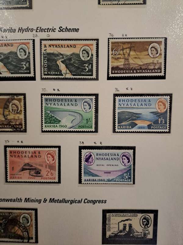 Rhodesia & Nyasaland - No 16-50