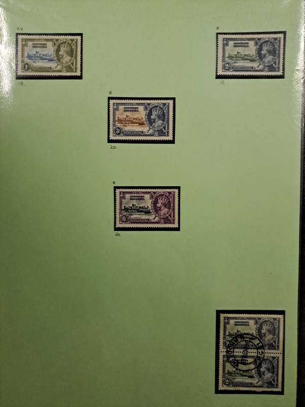 Northern Rhodesia - No 18-24