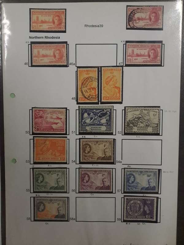 Northern Rhodesia - No 46-59