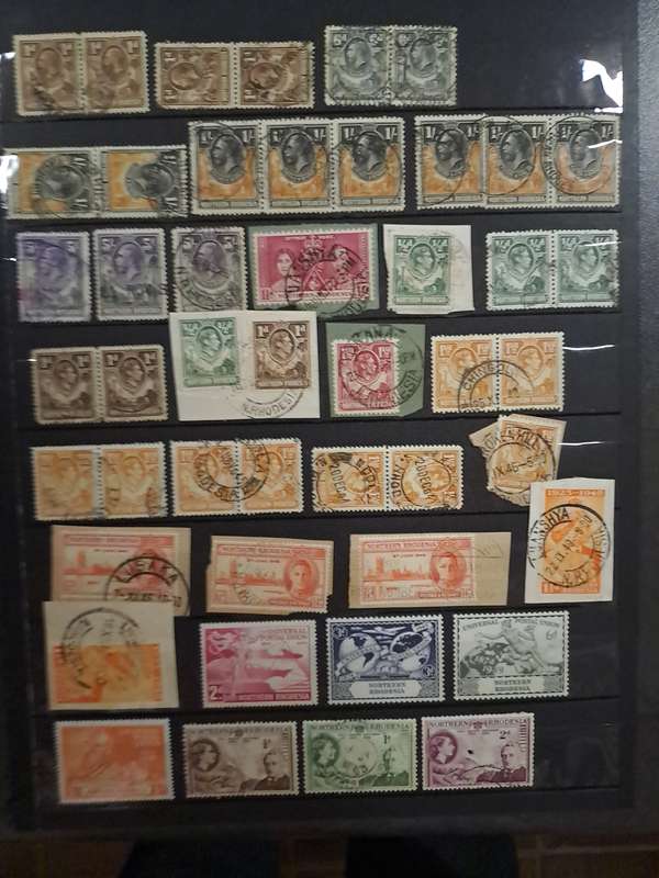 Northern Rhodesia + Rhodesia - Selection Stamps