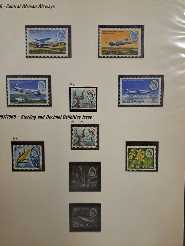 Rhodesia - No 131 -170 - Reduced price