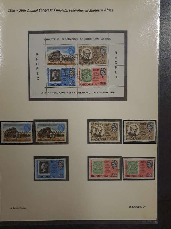 Rhodesia - No 156-159