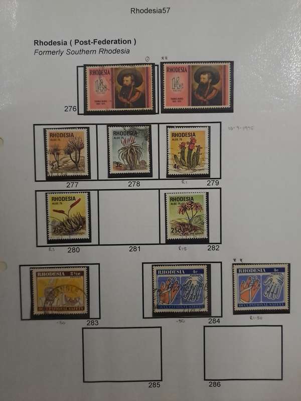 Rhodesia - 251-293