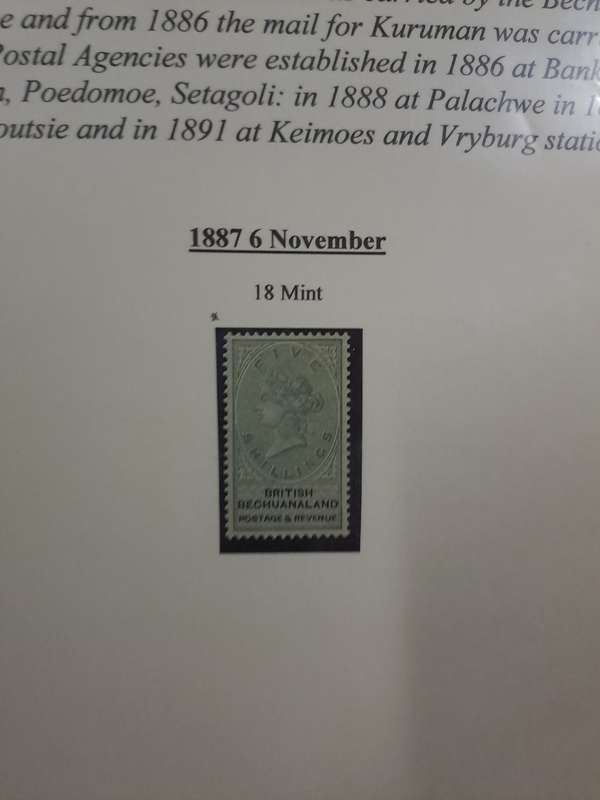 British Bechuanaland - No 18 & 34
