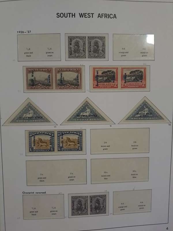 South West Africa - No 70-77