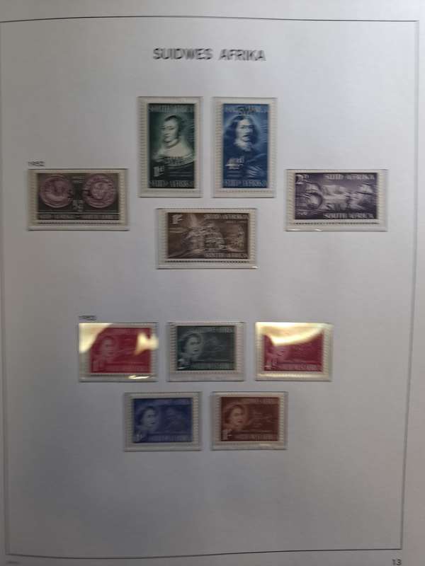 South West Africa - No 165-198 Mint