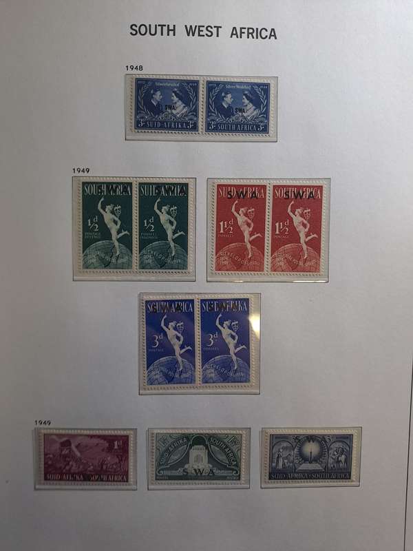South West Africa - No 165-198 Mint