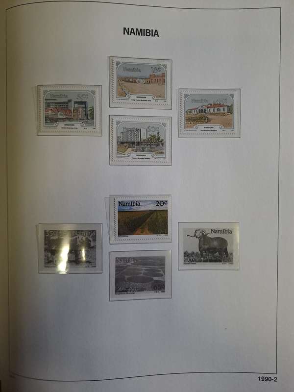 Namibia - Preprinted collection