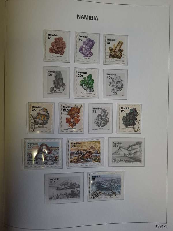 Namibia - Preprinted collection