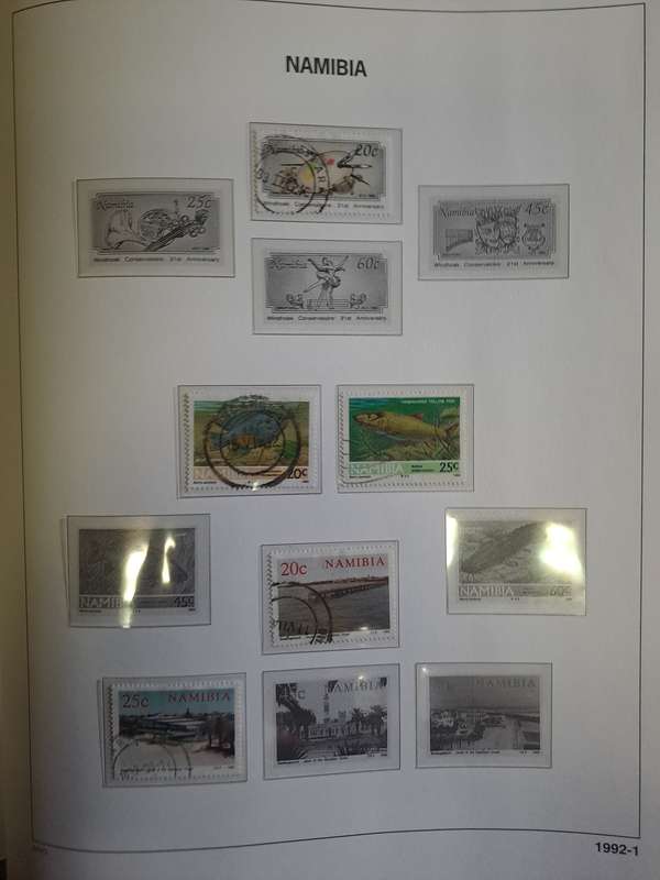 Namibia - Preprinted collection