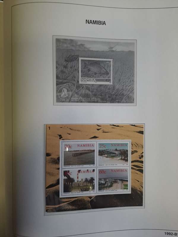Namibia - Preprinted collection