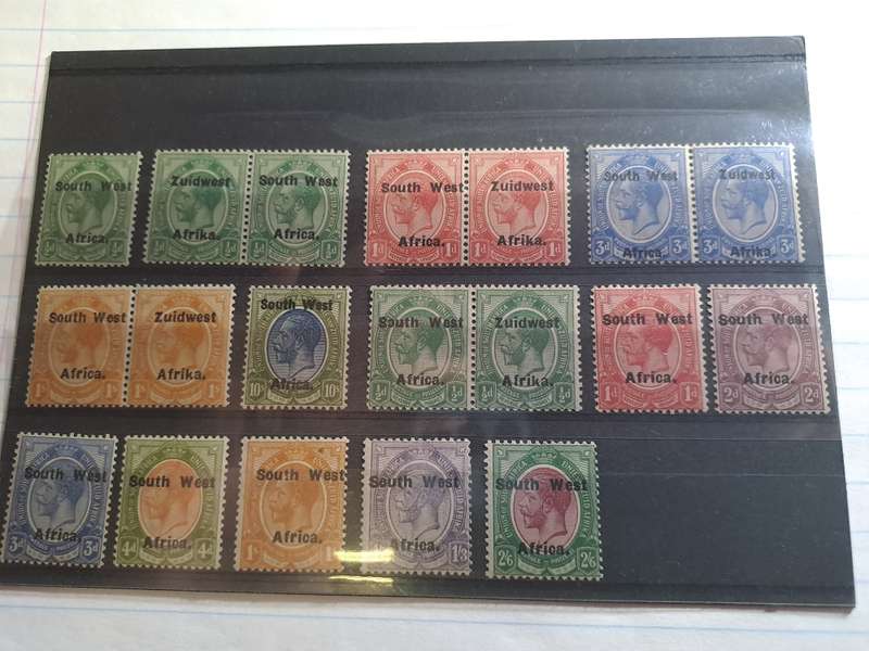 South West Africa - KG V - Mint Selection