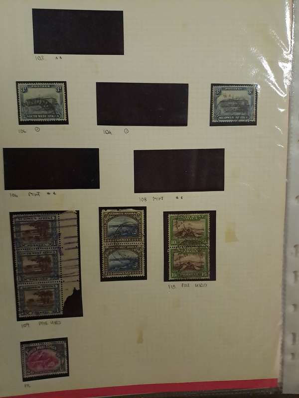 South West Africa - No 103-113