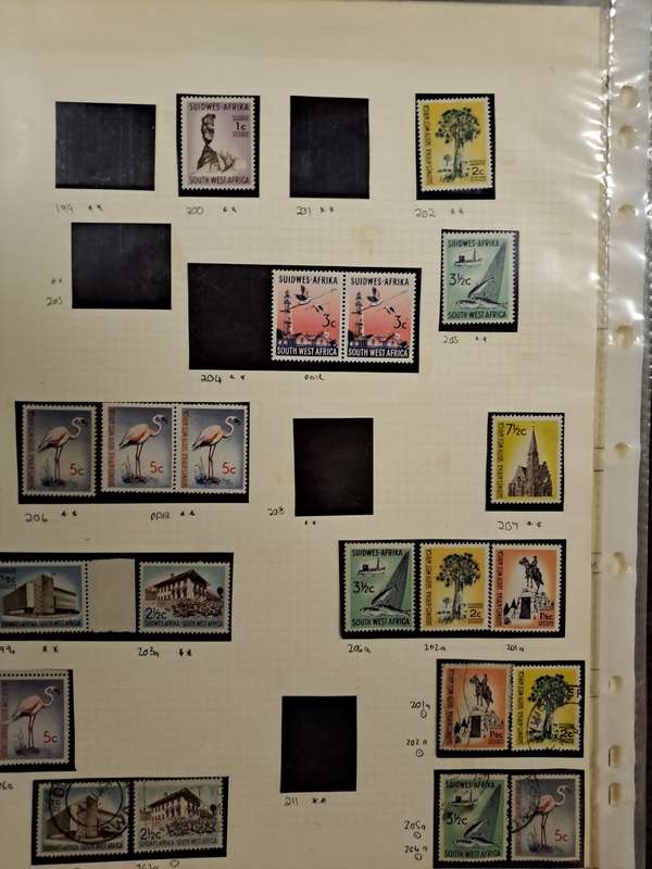 South West Africa - No 199-235