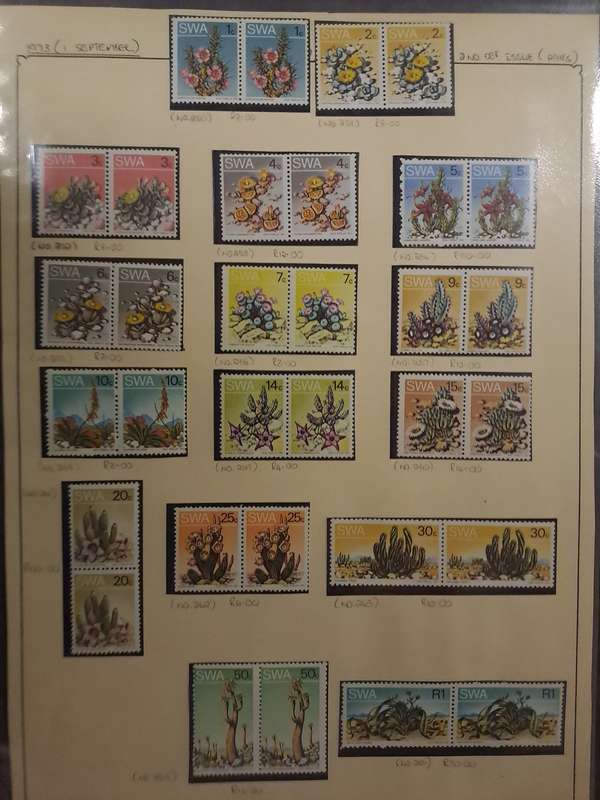 South West Africa - No 236-268