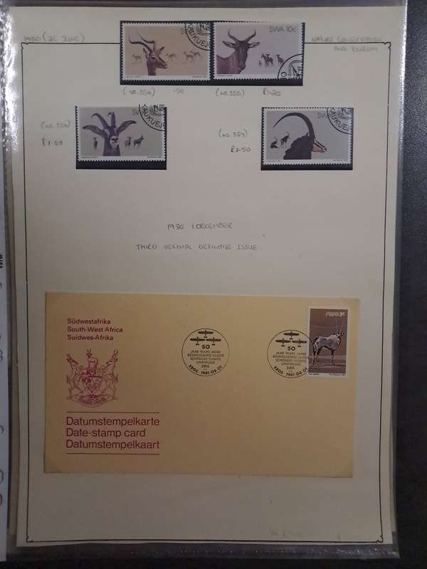 South West Africa - No 354-402