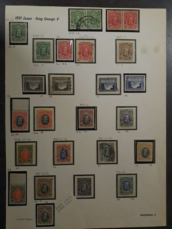 Southern Rhodesia - No Between 15 and 29