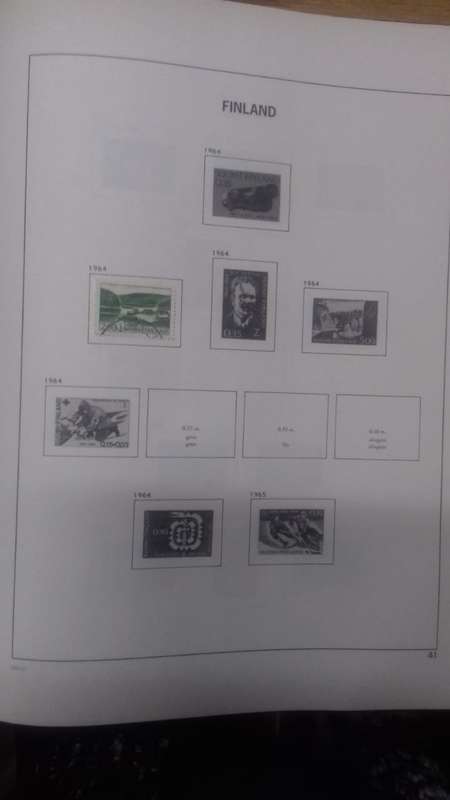 Finland - pre-printed album