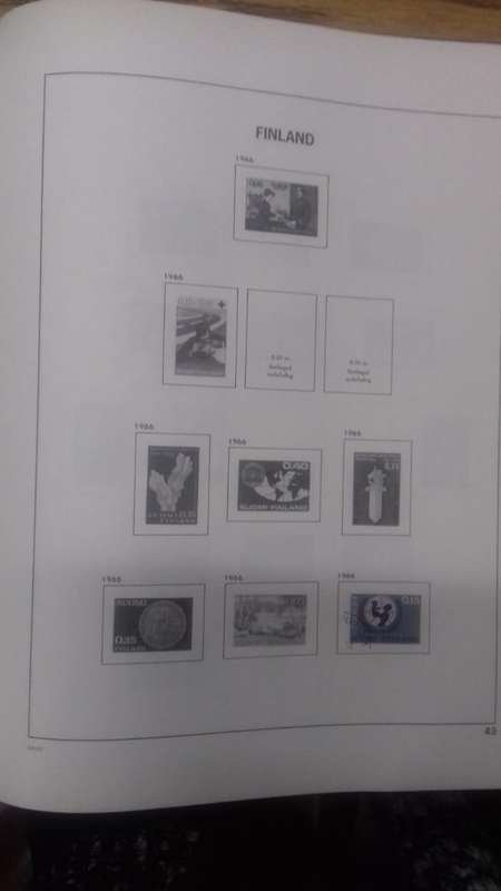 Finland - pre-printed album
