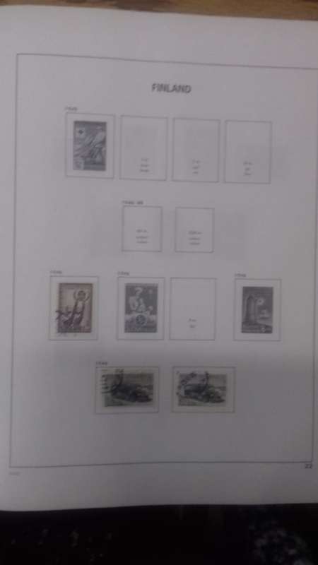 Finland - pre-printed album