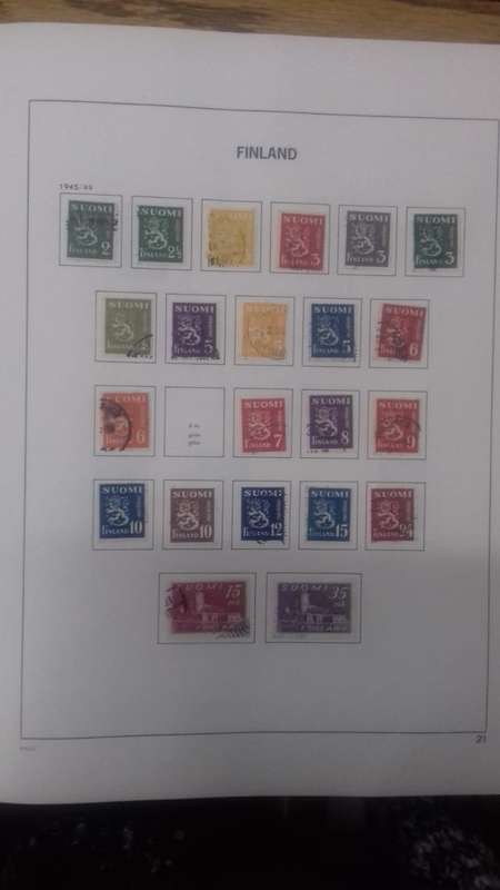 Finland - pre-printed album