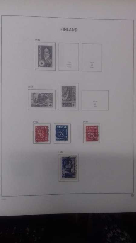 Finland - pre-printed album