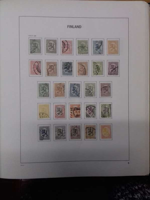 Finland - pre-printed album