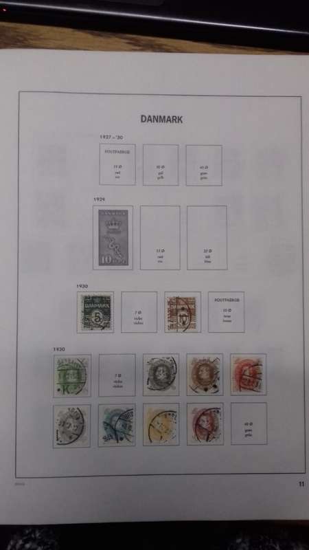 Denmark - pre-printed album