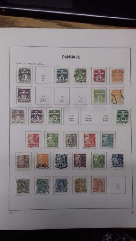 Denmark - pre-printed album