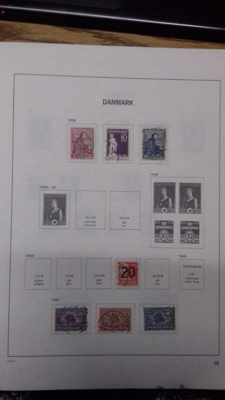 Denmark - pre-printed album