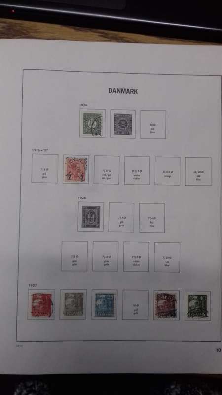 Denmark - pre-printed album