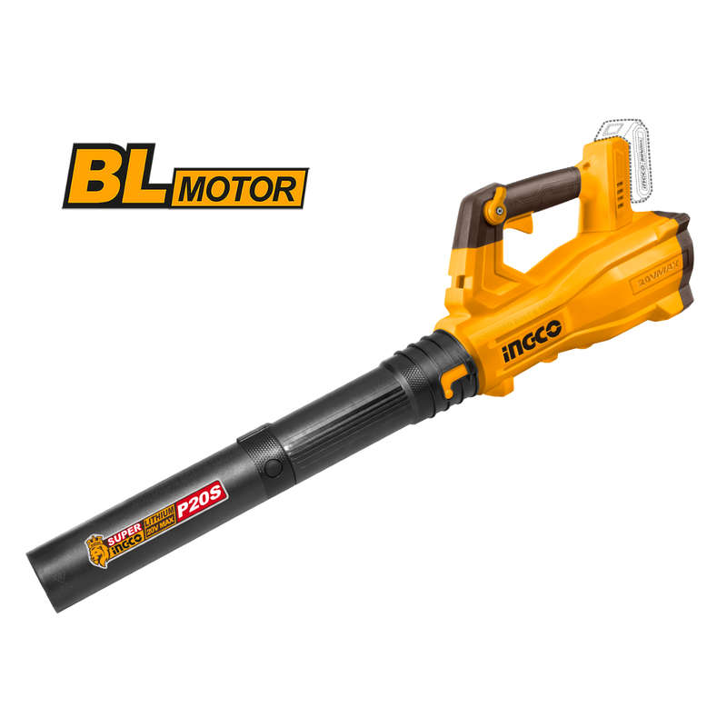 Ingco Cordless Leaf Blower Lithium-Ion P20S 20V (Brushless)