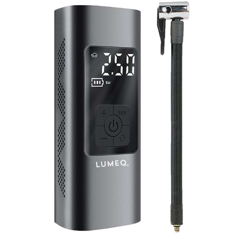 Lumeo Pro Smart Pump-Portable Air Compressor, 10 Bar Tyre Inflator