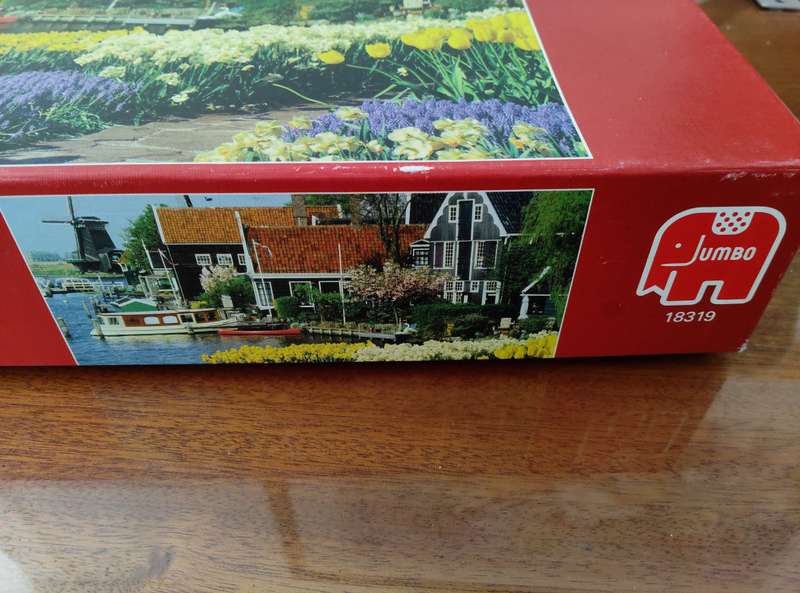 DUTCH RIVER SIDE ZAANSE SCHANS PUZZLE 1000 PIECES