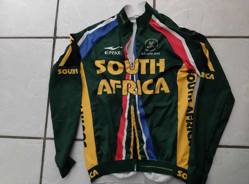 Players South Africa Commonwealth games jacket/top/jersey