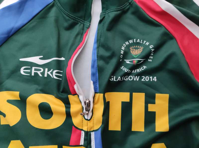 Players South Africa Commonwealth games jacket/top/jersey