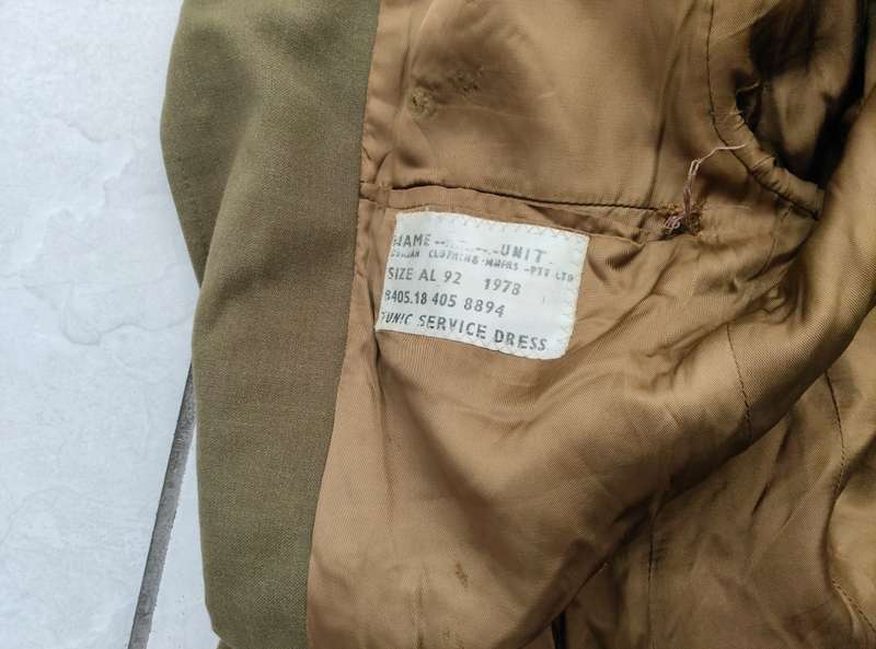 SADF TUNIC SERVICE JACKET