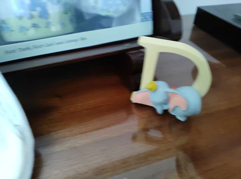 Cavania little bird & Ellie and dumbo  alphabet figurine