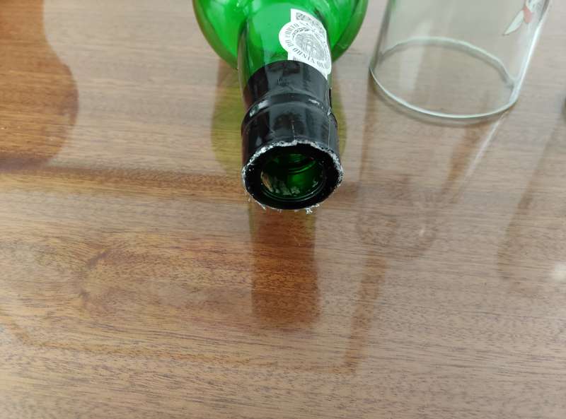 Military  Welsh guards Port  bottle empty