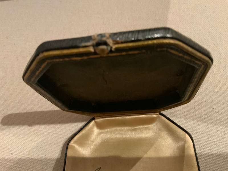 Vintage Krementz jewellery box