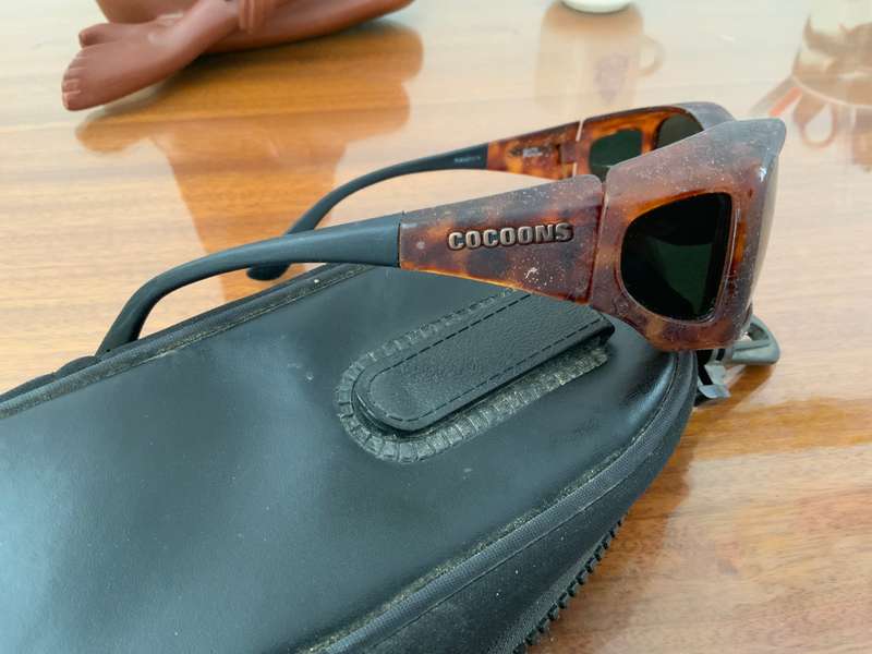Cocoons Flex2fit Wideline Sunglasses Frame C427G Unisex Tortoise Wrap & Case