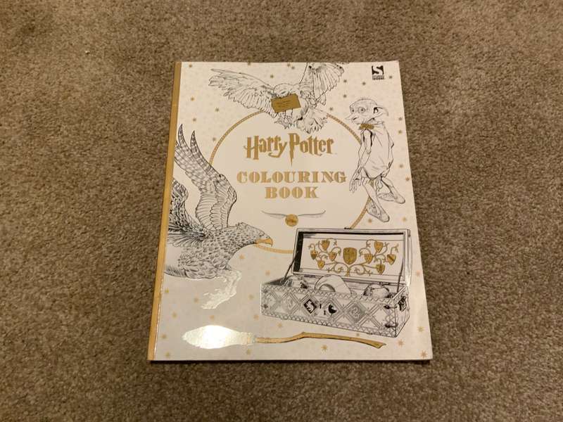 Harry Potter colouring book