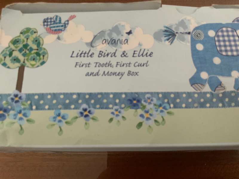 Cavania little bird & Ellie and dumbo  alphabet figurine