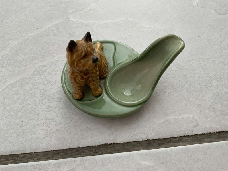 vintage wade dog pipe rack holder
